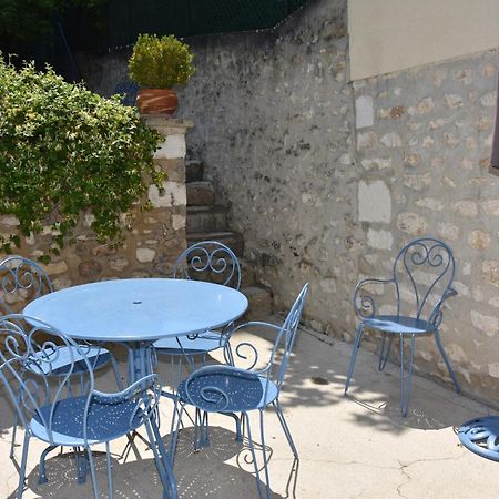 Les Volets Bleus Villa Provins Bagian luar foto